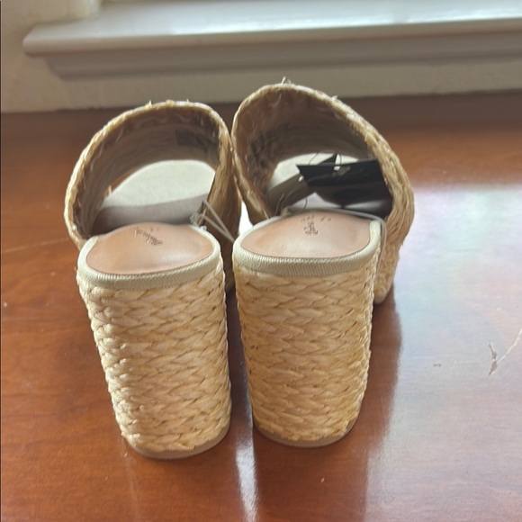 Stylish Universal Thread Tan Espadrille Shoes - Picture 3 of 5